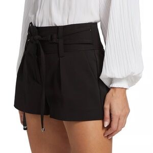 Day Women's Black Belted Shorts